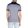 Picture of A|X ARMANI EXCHANGE mens With Stripes Polo Shirt, Navy, X-Large US