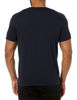 Picture of AX Armani Exchange mens Basic Pima V Neck Tee T Shirt, Navy, Large US