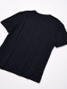 Picture of A|X ARMANI EXCHANGE mens Tonal and Contrast Logo Core Crew Neck T Shirt, Quilted Logo Navy, Large US