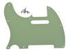 Picture of KAISH 8 Hole Tele Style Pickguard TL Guitar Pick Guard Scratch Plate for Tele/Telecaster Mint Green