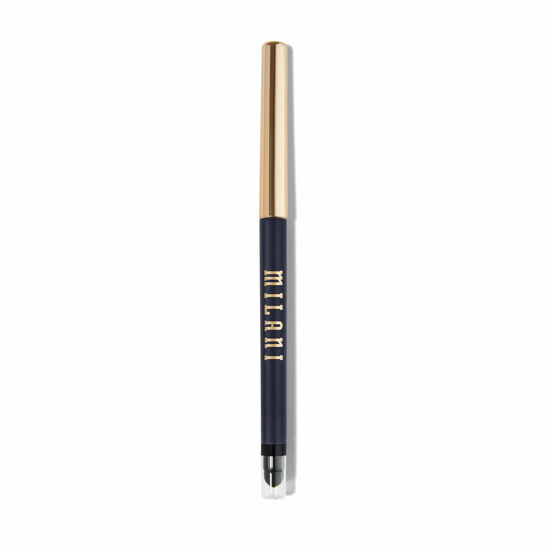 Picture of Milani Stay Put Eyeliner - Femme Fatale (0.01 Ounce) Cruelty-Free Self-Sharpening Eye Pencil with Built-In Smudger - Line & Define Eyes with High Pigment Shades for Long-Lasting Wear