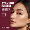 Picture of Milani Stay Put Eyeliner - Femme Fatale (0.01 Ounce) Cruelty-Free Self-Sharpening Eye Pencil with Built-In Smudger - Line & Define Eyes with High Pigment Shades for Long-Lasting Wear