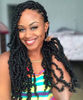 Picture of Toyotress Tiana Passion Twist Hair - 20 Inch 8 Packs 12 strands/pack Pre-Twisted Pre-Looped Passion Twists Crochet Braids Made Of Bohemian Hair Synthetic Braiding Hair Extension (20 Inch, #4-8P)