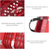 Picture of High-end and Elegant Ergonomic Design Concertina Instrument with an Adjustable Hand Strap with a Bag Professional Accordion Concertina, for Outdoor, for Music(red)