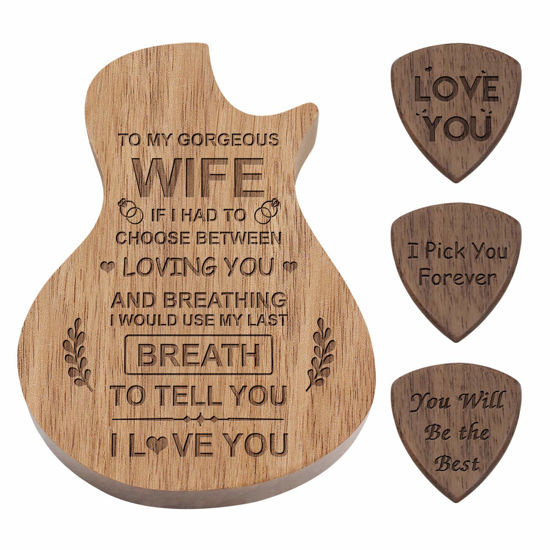 Personalized guitar clearance pick box