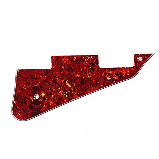 Picture of Musiclily Electric Guitar Pickguard Compatible with USA Les Paul Modern Style,4Ply Vintage Tortoise