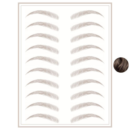 Picture of Brows by Bossy Studio & Co Temporary Eyebrow Tattoos Waterproof Eyebrow Stickers, False Tattoos Hair Like Peel Off Instant Transfer Brows For Women And Men