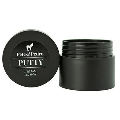 Picture of Pete & Pedro PUTTY - Hair Putty for Men | Strong Hold and Matte Finish, Low Shine Hair Clay | As Seen on Shark Tank, .5 oz. Travel Size