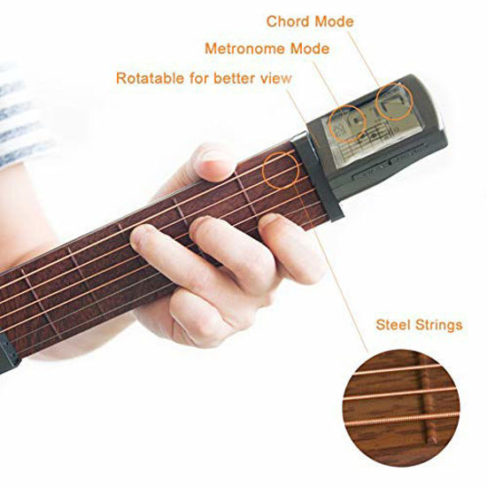 Pocket guitar store chord trainer