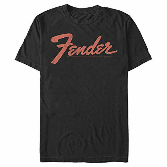 Picture of Men's Fender Classic Logo T-Shirt - Black - 2X Large