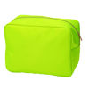 Picture of YogoRun Makeup Pouch Bag Travel Cosmetic Pouch Bag Nylon Zipper Pouch Bag for Women/Men (Neon Green, XL)