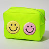 Picture of YogoRun Makeup Pouch Bag Travel Cosmetic Pouch Bag Nylon Zipper Pouch Bag for Women/Men (Neon Green, XL)