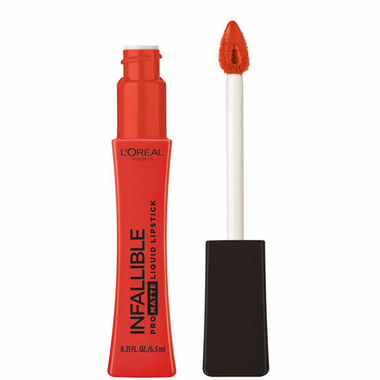 Picture of L'Oreal Paris Infallible Pro Matte Liquid Lipstick, Long-Lasting Intense Matte Color, Up to 16HR Wear, highly pigmented, full coverage liquid lipstick, Ma Chérie, 0.21 fl. oz.