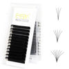 Picture of EMEDA 20-25mm Long Length Easy Fan Volume Lashes Rapid Automatic Blooming Flower Mega Volume Lash Extensions .05mm D Curl 20mm 21mm 22mm 23mm 24mm 25mm Self Fanning Eyelash Extensions (0.05 D 20-25)