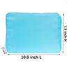 Picture of YogoRun Makeup Pouch Bag Travel Cosmetic Pouch Bag Nylon Zipper Pouch Bag for Women/Men (Blue, XL)