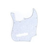 Picture of Musiclily Pro 10 Hole J Bass Pickguard for 4 String Fender Jazz Bass Modern Style, 4Ply White Pearl