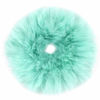 Picture of 2pcs Pack Furry Faux Rabbit Fur Hair Scrunchies Artificial Fur Hair Bobbles Elastic Hair Band Rope Wristband Ponytail Accessories Mint Green