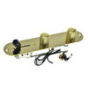 Picture of KAISH Fully Loaded Control Plate Pre-Wired 3-Way Control Plate with Wiring Harness for Tele/Telecaster Gold