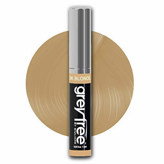 Picture of Greyfree Root Touch-Up Dark-Blonde Hair Mascara Temporary Gray Roots Concealer