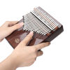 Picture of Kalimba Thumb Piano 21 Keys, Portable Mbira Finger Piano Gifts for Kids and Adults Music Instrument Thumb Pianos - 21 Keys Wood