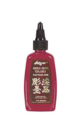 Picture of Kuro Sumi Tattoo Ink, Fugiyama Pink, 2 Ounce