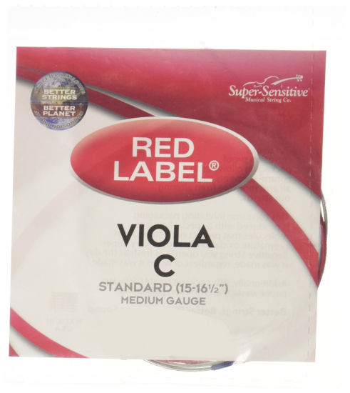 Picture of Super Sensitive Red Label 4147 Viola C String, Standard