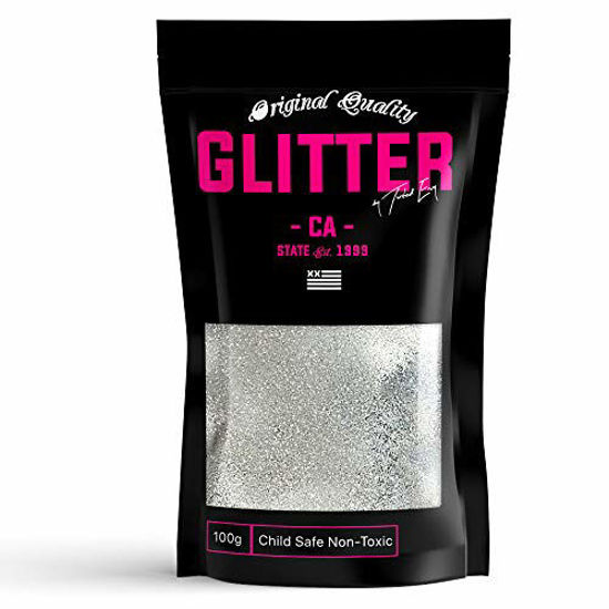 Picture of TWISTED ENVY Matt Silver Ultra Fine Glitter 100g / 3.5oz Premium Glitter