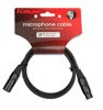 Picture of Kirlin Cable MPC-270-03/BK - 3 feet - XLR to XLR Microphone Cable Black PVC Jacket