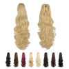 Picture of Blonde Clip Ponytail,Fake Ponytails 20" Wavy 5.3 OZ BLack Hair Extensions Hair piece SYXLCYGG Pony tail Wig Synthetic Fluffy&not Tangled Brown 12" Curly Women 16" Wavy Claw Clip 22" Straight Girl