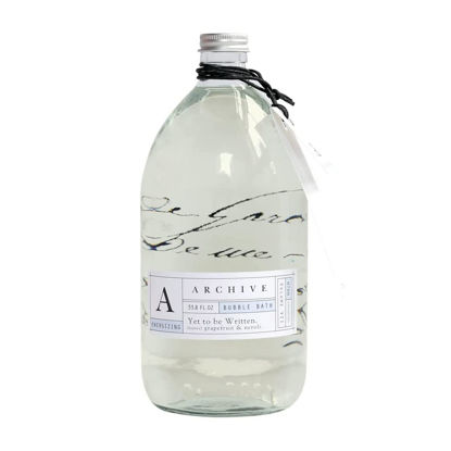 Picture of Archive Yet to Be Written Bubble Bath for Adults | Blend of Natural Oils, Lightly Scented Bubbly Bath | 33.8 Fl oz