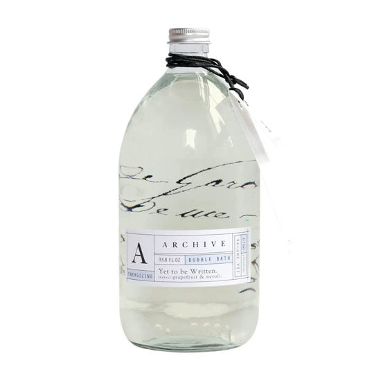 Picture of Archive Yet to Be Written Bubble Bath for Adults | Blend of Natural Oils, Lightly Scented Bubbly Bath | 33.8 Fl oz