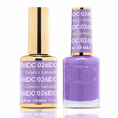 Picture of DND Premium DC Gel Set (DC 026 CROCUS LAVENDER)