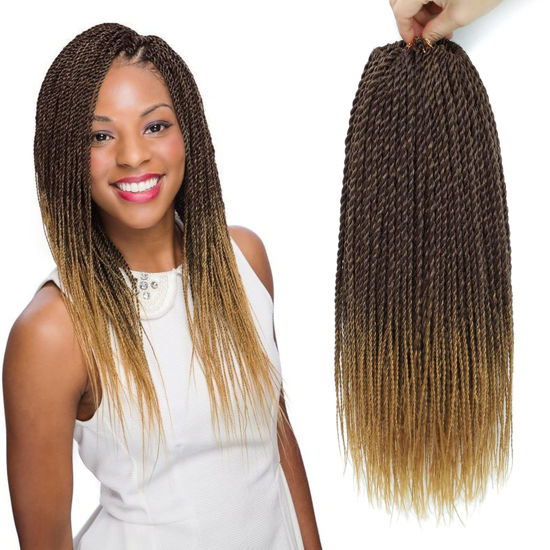 Small Senegalese Twist Crochet Hair 16 Jumbo Box Braids 14, 18, 22 Braiding  Hair For Black Women From Eco_hair, $7.01