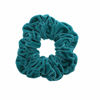 Picture of Turquoise Jumbo Velvet Scrunchy