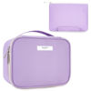 Picture of Travel Makeup Bag Large Cosmetic Bag Make up Case Organizer for Women and Girls (Light Purple)