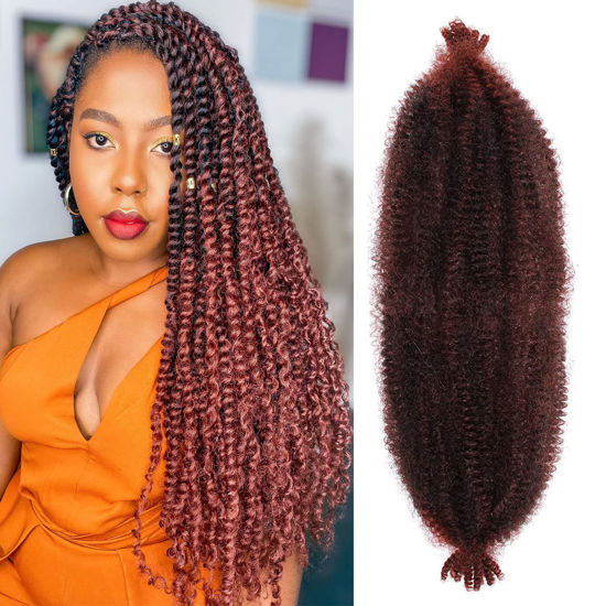 GetUSCart- 24 Inch Pre-Separated Spring Twist Hair 8 Packs Springy