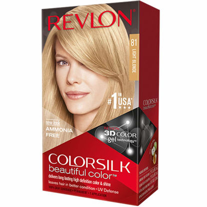 Picture of Colorsilk Permanent Haircolor - Light Blonde (81/8N)(Pack of 2)