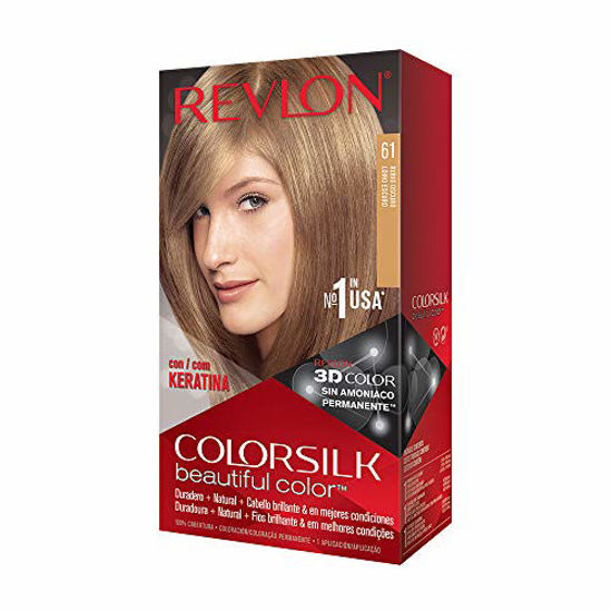 Picture of Revlon Colorsilk Haircolor, Dark Blonde, 10 Ounces (Pack of 3)