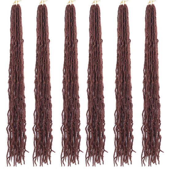 Goddess Locs Crochet Hair 12 Inch 7 Packs River Locs Curly Faux Locs C –  Find Your New Look Today!