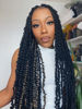 Picture of Toyotress Tiana Passion Twist Hair -30 inch 7 Pcs Super Long Pre-twisted Crochet Braids Ombre Blonde, Synthetic Braiding Hair Extensions ( 30 Inch, T27-7P)