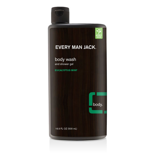 Picture of Every Man Jack Body Wash, Eucalyptus Mint 16.9-ounce