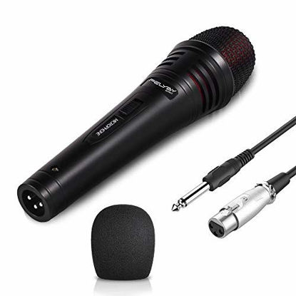 US 1~2 Pack 10Ft Wired Handheld Dynamic Microphone 1/4 Mic Party Speech  Karaoke 