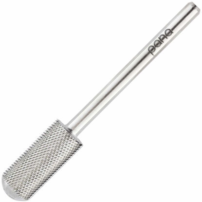 Picture of PANA Smooth Top Small Barrel 3/32" Shank Size - (Silver, Extra Fine Grit) - Fast remove Acrylic or Hard Gel Nail Drill Bit for Manicure Pedicure Salon Professional or Beginner