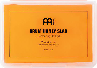 Picture of Meinl Cymbals Drum Honey Slab Large Dampening Gel Pad, Includes Storage Container, 1 Piece (MDHS)