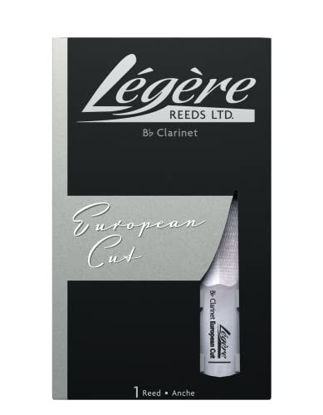 Picture of Légère Reeds Premium Synthetic Woodwind Reed, Bb Clarinet, European Cut, Strength 3.25 (BBES3.25)