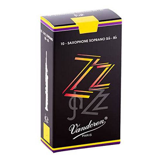 Picture of Vandoren SR402 Soprano Sax ZZ Reeds Strength 2; Box of 10