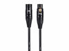 Picture of Monoprice Starquad XLR Microphone Cable - 75 Feet - Black | XLR-M to XLR-F, 24AWG, Optimized for Analog Audio - Gold Contacts - Stage Right Series