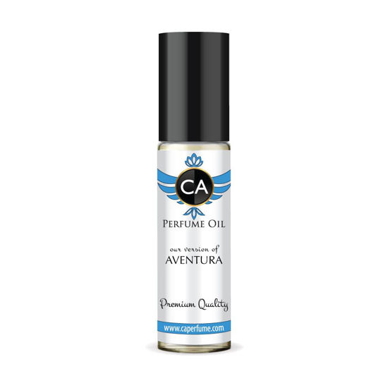 Picture of CA Perfume Impression of Aventus for Man Fragrance Body Oils Alcohol-Free Essential Aromatherapy Sample Travel Size Roll-On 0.3 Fl Oz/10 ml