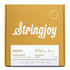 Picture of Stringjoy BB1254 Bright Brass Acoustic Guitar Strings, (Light Gauge - 12-54)