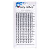 Picture of Premade Volume Eyelash Extensions WENDY LASHES D Curl Premade Fans 10D Short Stem Volume Lashes .07 .10 Thickness 8-18mm Length Supplies(10D-0.07-D, 15mm)